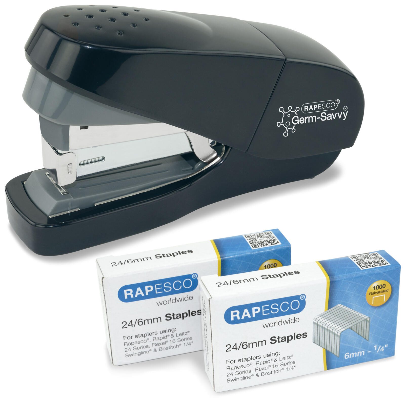 RAPESCO® Heftgerät schwarz