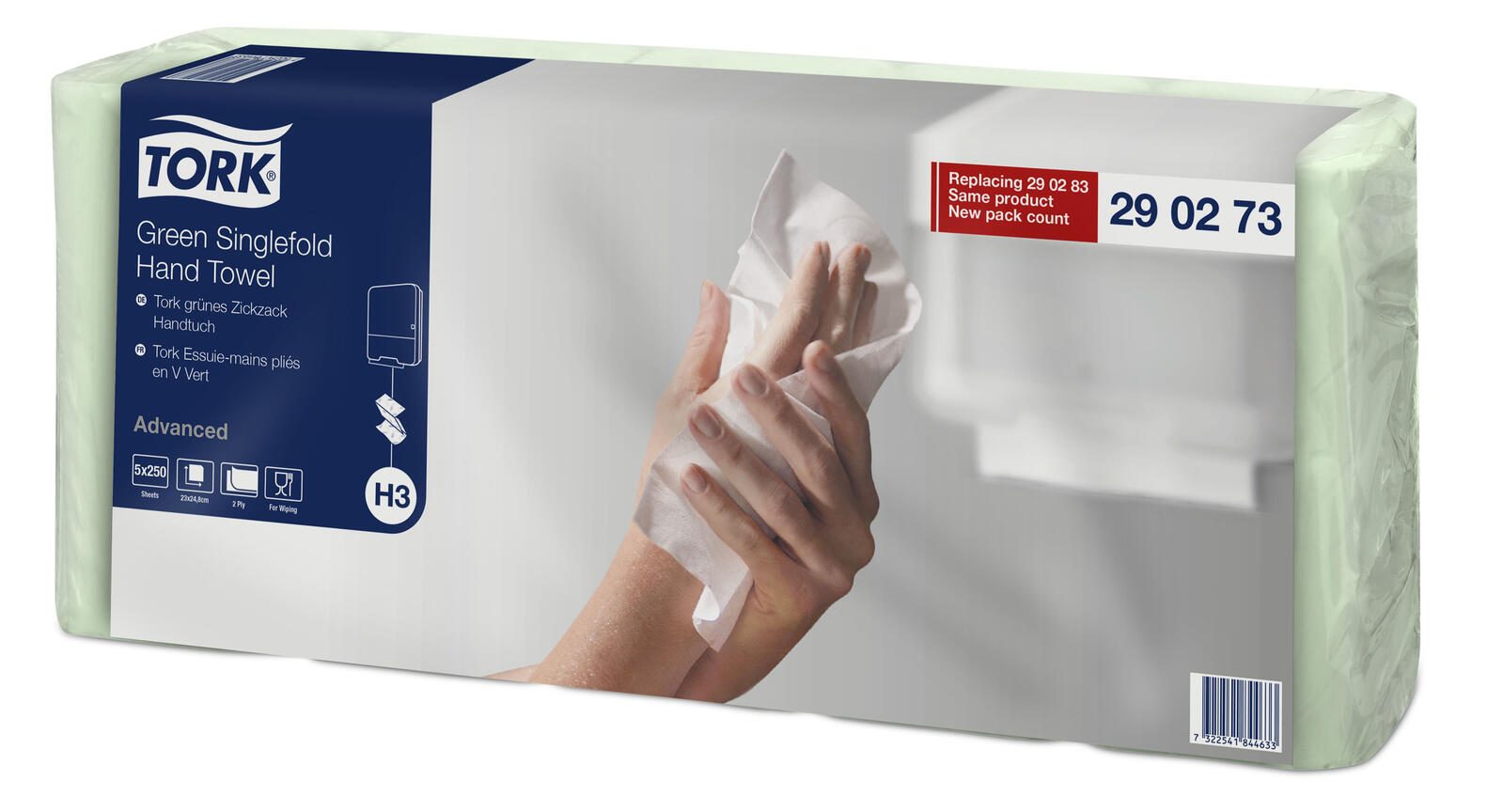 TORK Papierhandtücher Advanced H3 C&C 2-lagig