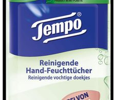 Tempo Handreinigungstücher Reinigend 1-lagig