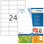 HERMA Etiketten 10729 weiß 70,0 x 37,0 mm