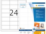 HERMA Etiketten 10779 weiß 66,0 x 33,8 mm