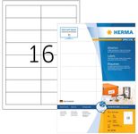 HERMA Etiketten 10780 weiß 97,0 x 33,8 mm