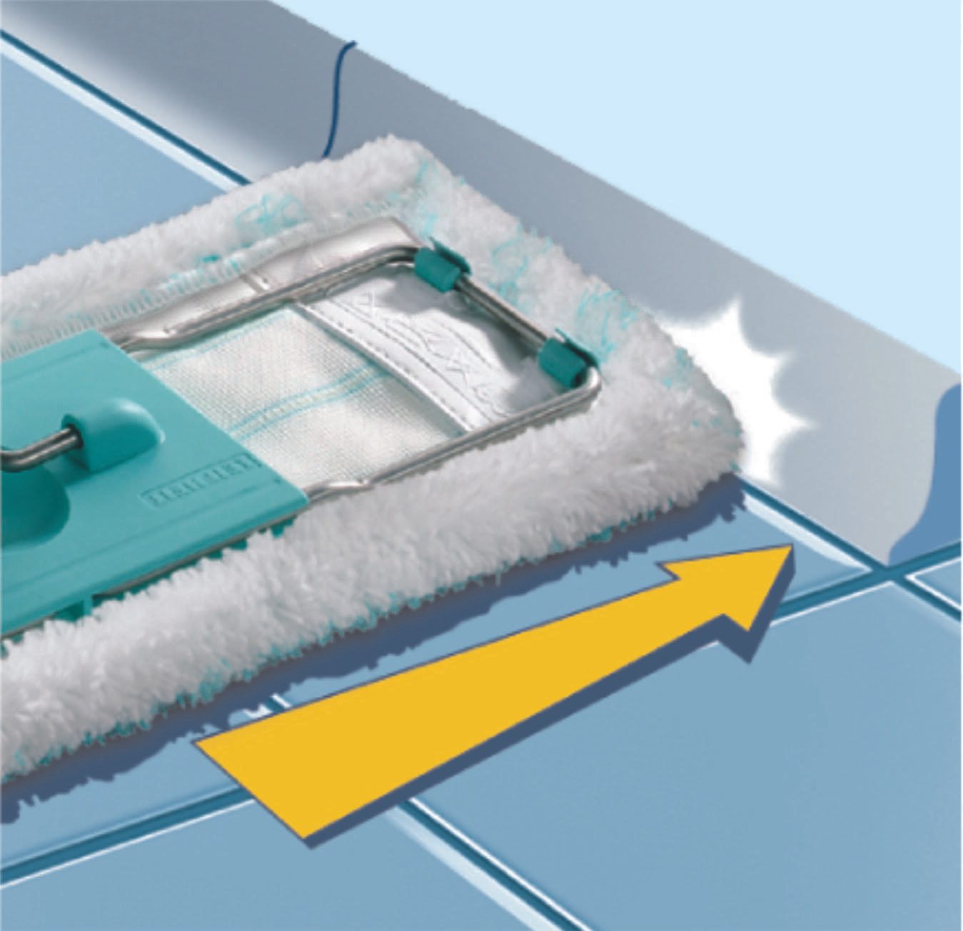 LEIFHEIT Static Plus Wischbezug für Bodenwischer