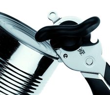 WMF Dosenöffner schwarz, silber