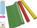 plottiX Wandtattoo-Folie 31.5 cm x 1 m gelb