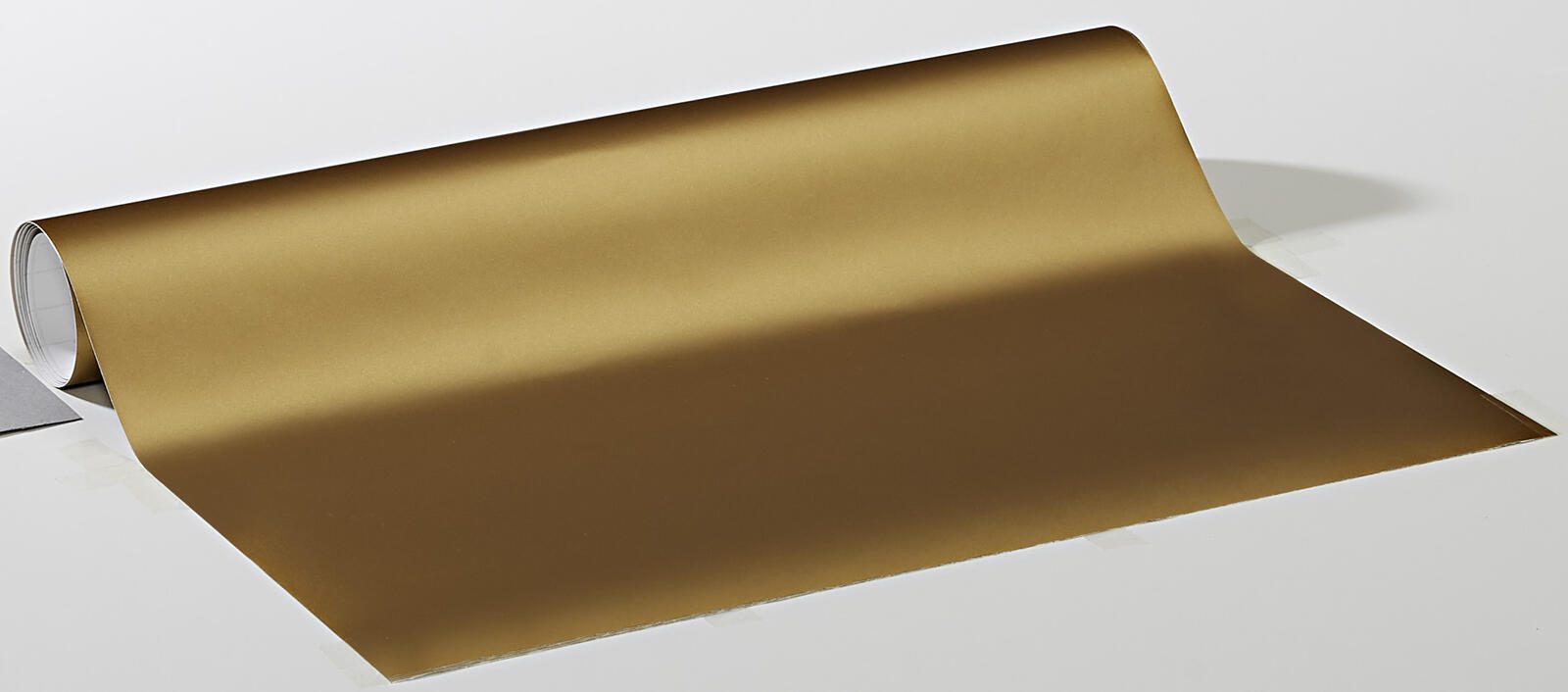 plottiX Wandtattoo-Folie 31.5 cm x 1 m gold