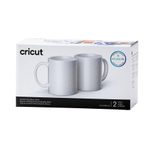 Cricut Keramiktassen für Tassenpresse weiß