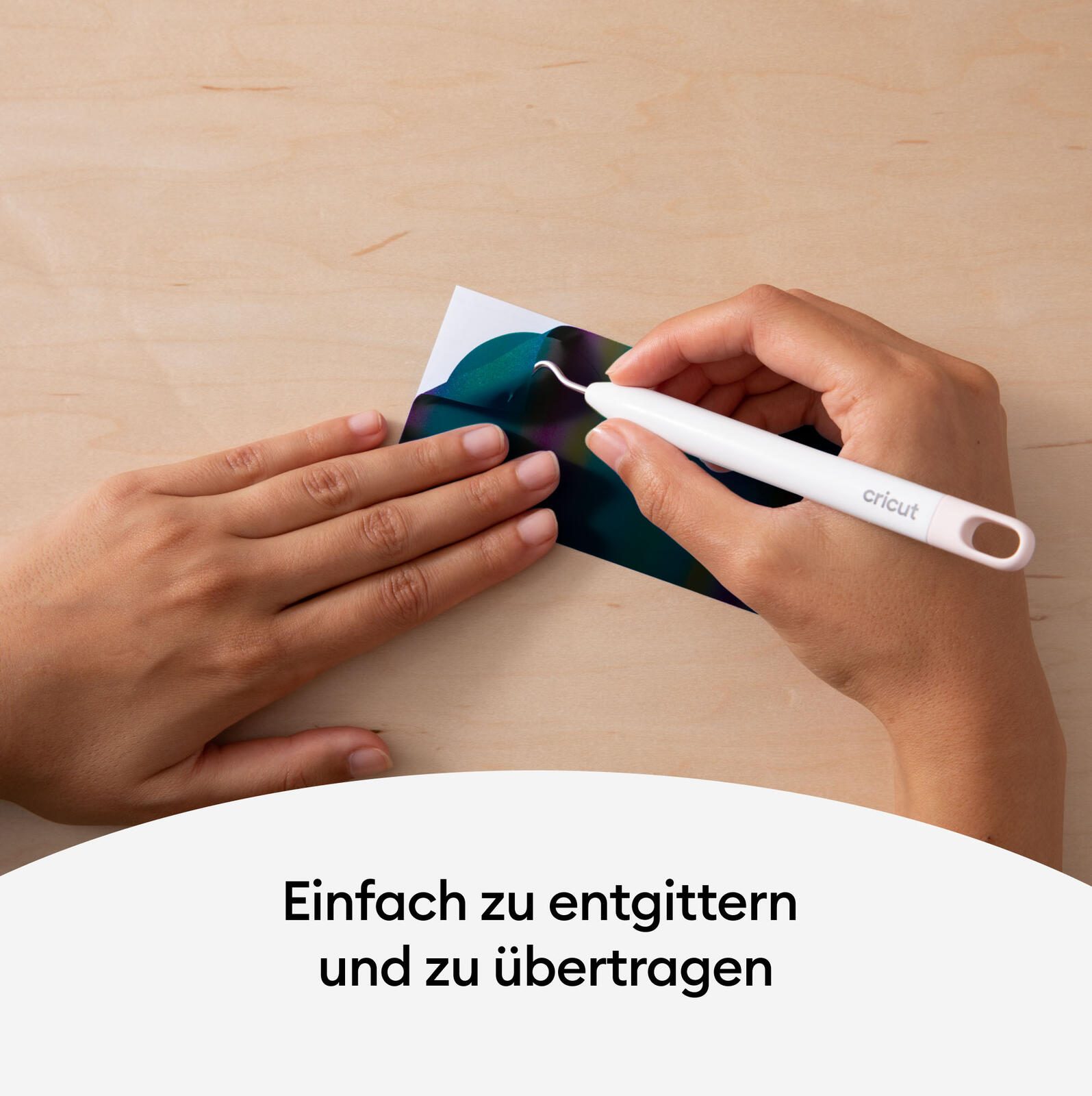 Cricut Aufbügelfolie 30.5 cm x 48.2 cm regenbogen