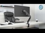 Neomounts DS70-700BL1 Monitor Tischhalterung