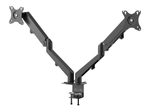 Neomounts DS70-700BL2 dual Monitor Tischhalterung