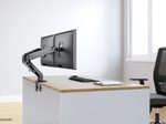 Neomounts DS70-700BL2 dual Monitor Tischhalterung
