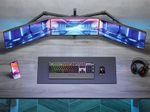 Neomounts FPMA-D550D3BLACK Monitor Tischhalterung