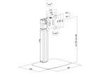 Neomounts FPMA-D865BLACK Monitor Tischständer