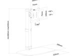 Neomounts FPMA-D890BLACK Monitor Tischständer