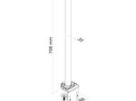 Neomounts FPMA-D935POLE Verlängerungsrohr für Tischhalterung