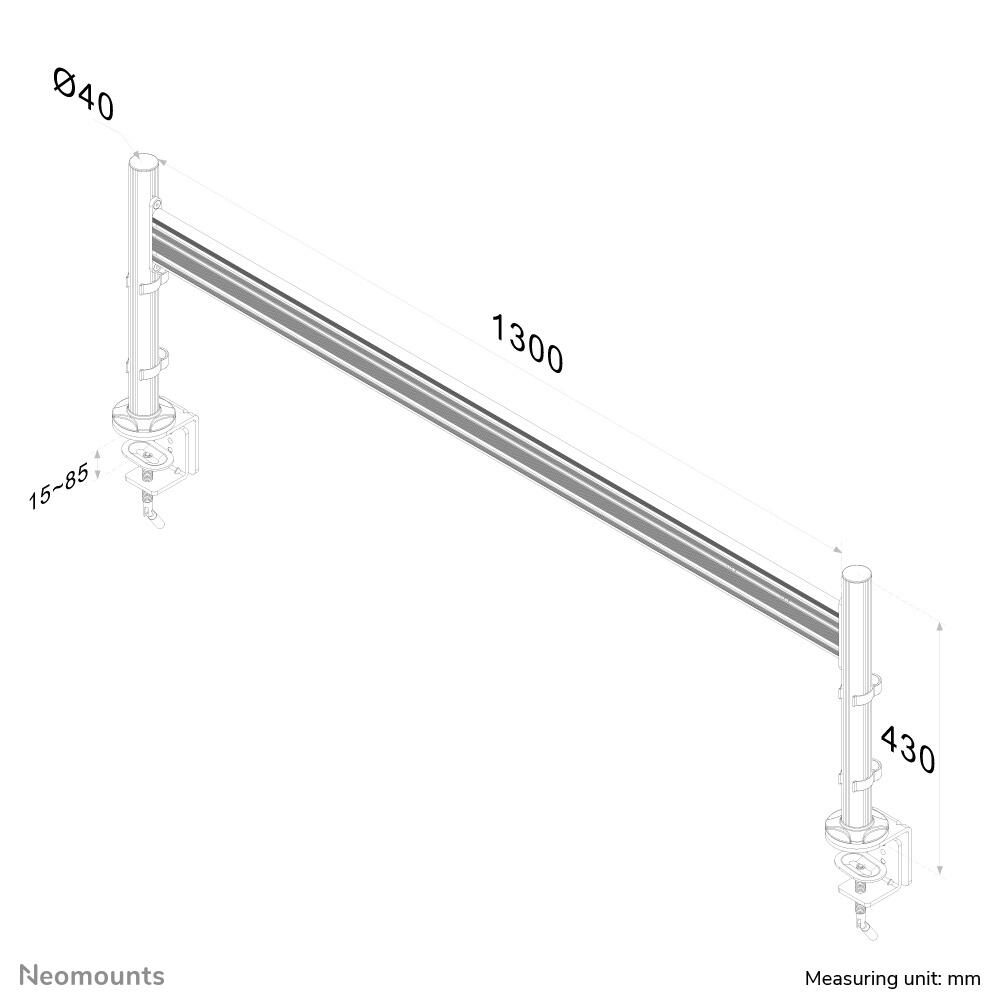 Neomounts FPMA-DTB100 Monitor Tischhalterung