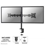 Neomounts NM-D135DBLACK dual Monitor Tischhalterung