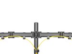 Neomounts NM-D135DBLACK dual Monitor Tischhalterung