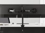 Neomounts NM-D135DBLACK dual Monitor Tischhalterung