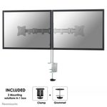 Neomounts NM-D135DSILVER Monitor Tischhalterung