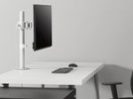 Neomounts NM-D135WHITE Monitor Tischhalterung