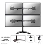 Neomounts NM-D335D4BLACK Monitor Tischhalterung