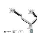 Neomounts NM-D750DWHITE dual Monitor Tischhalterung