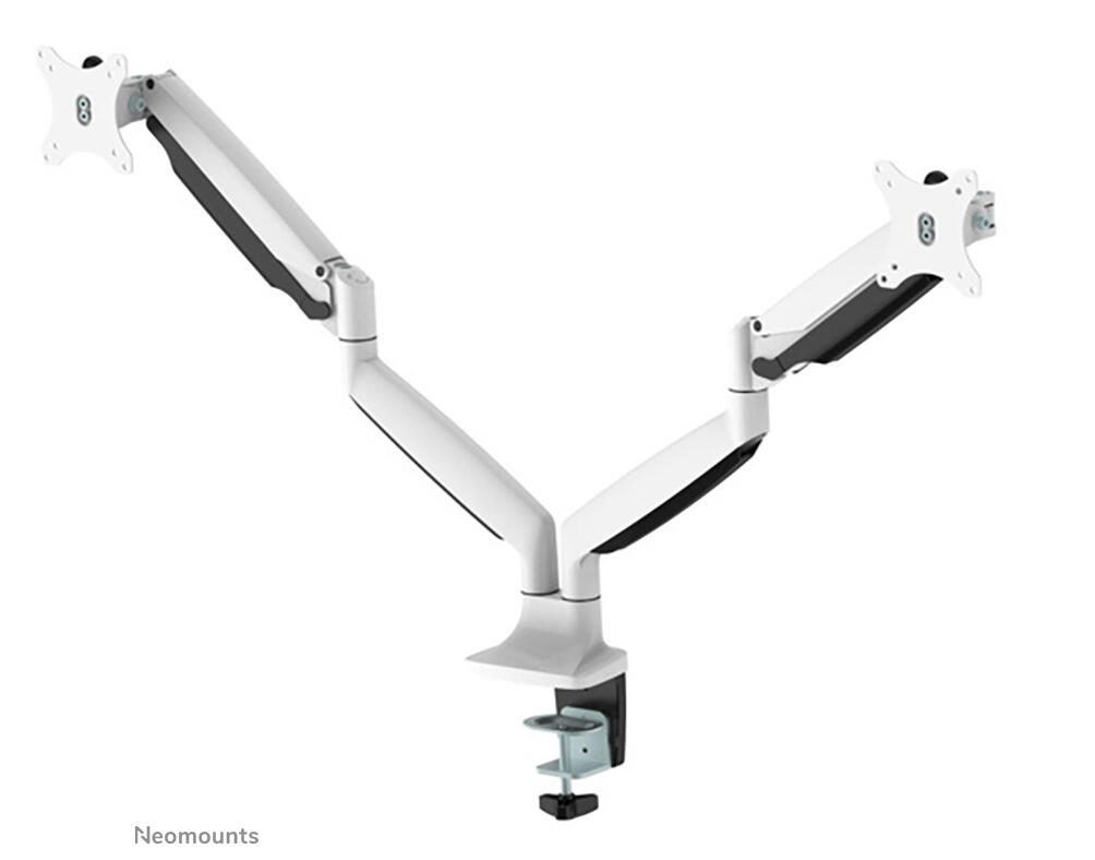 Neomounts NM-D750DWHITE dual Monitor Tischhalterung