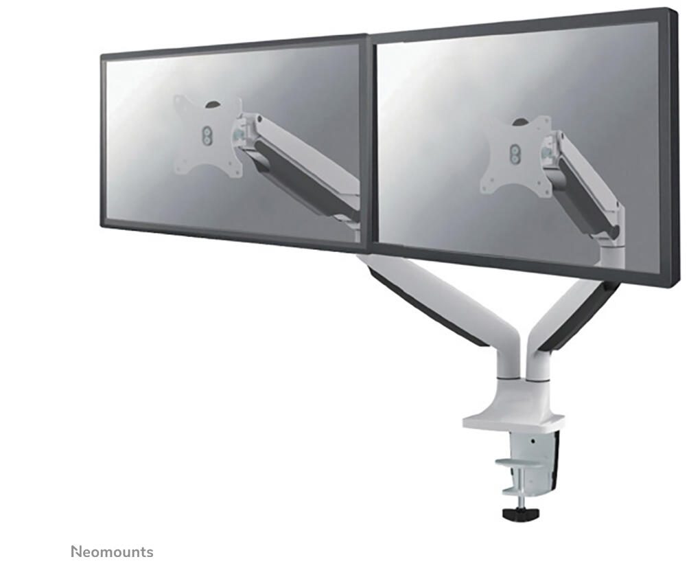 Neomounts NM-D750DWHITE dual Monitor Tischhalterung