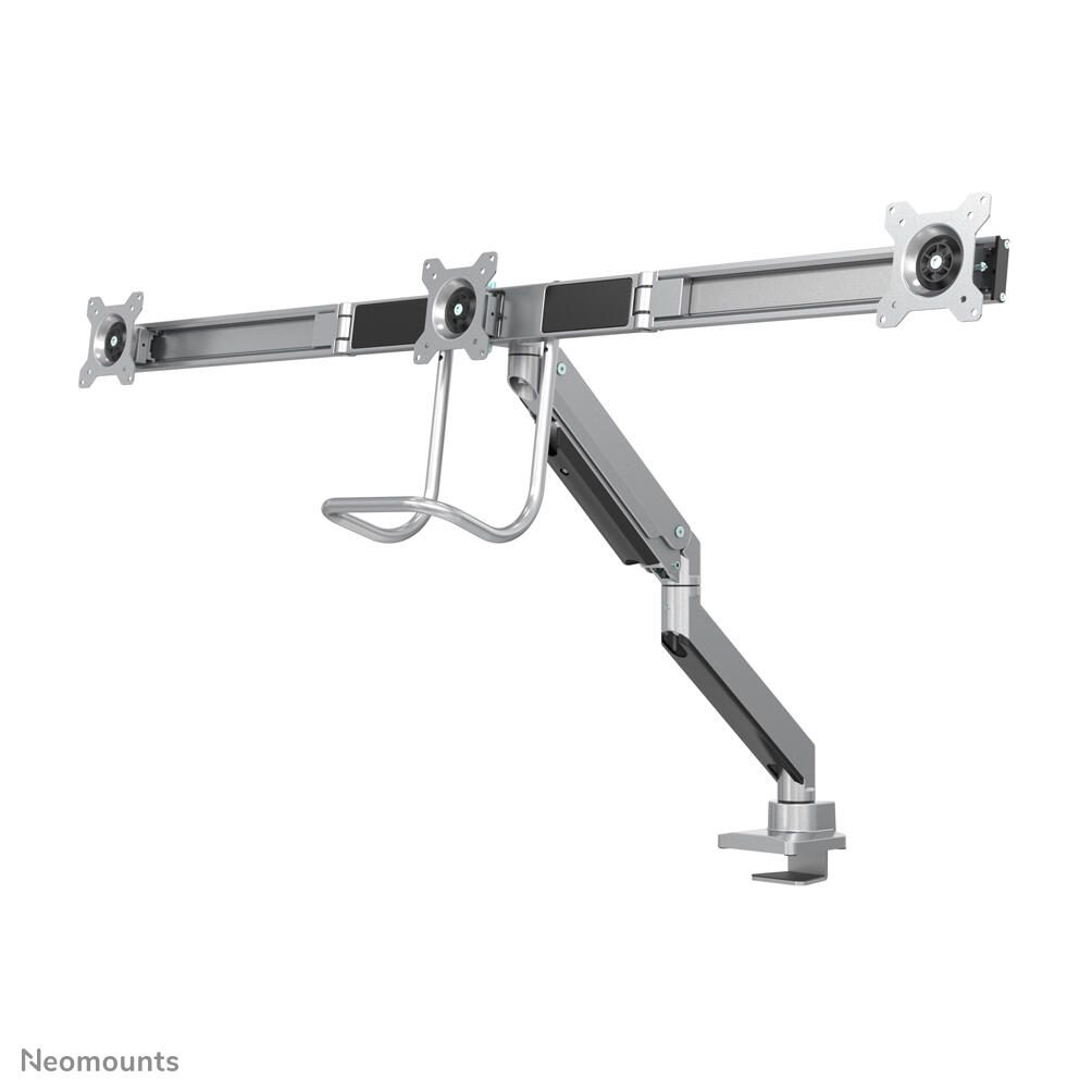 Neomounts NM-D775DX3SILVER dreifach Monitor Tischhalterung