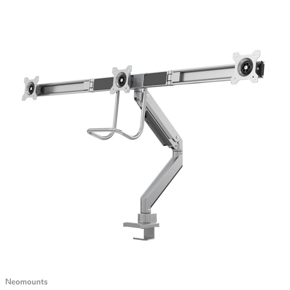 Neomounts NM-D775DX3SILVER dreifach Monitor Tischhalterung