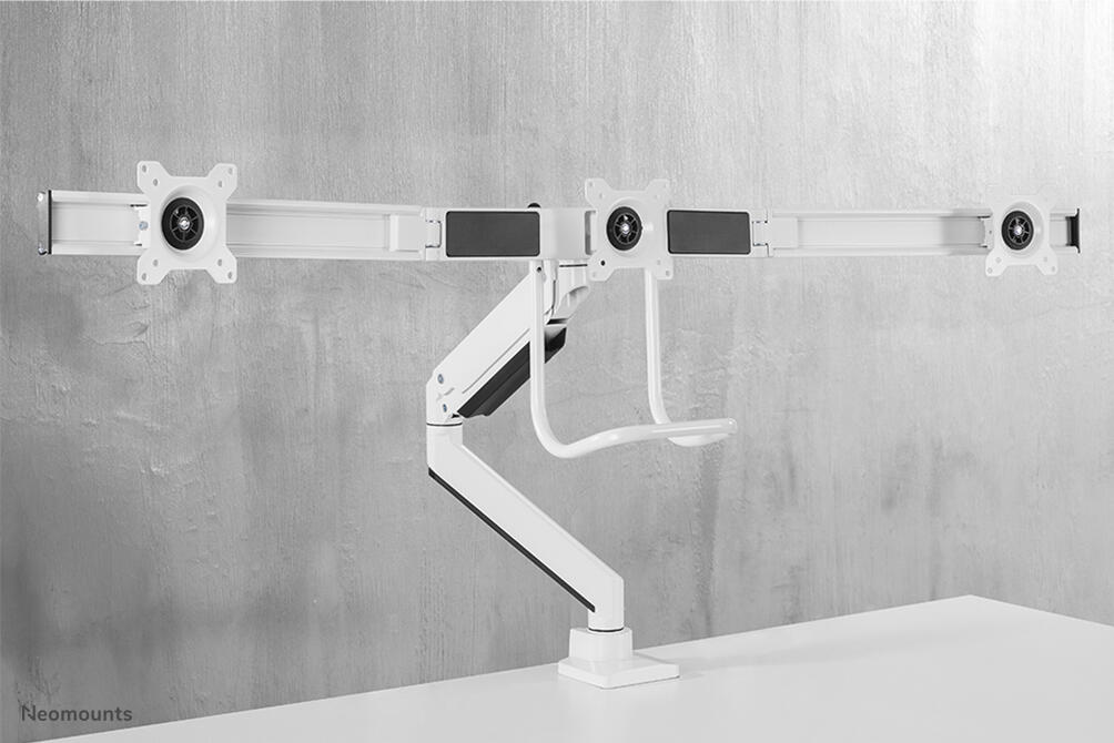 Neomounts NM-D775DX3WHITE Monitor Tischhalterung
