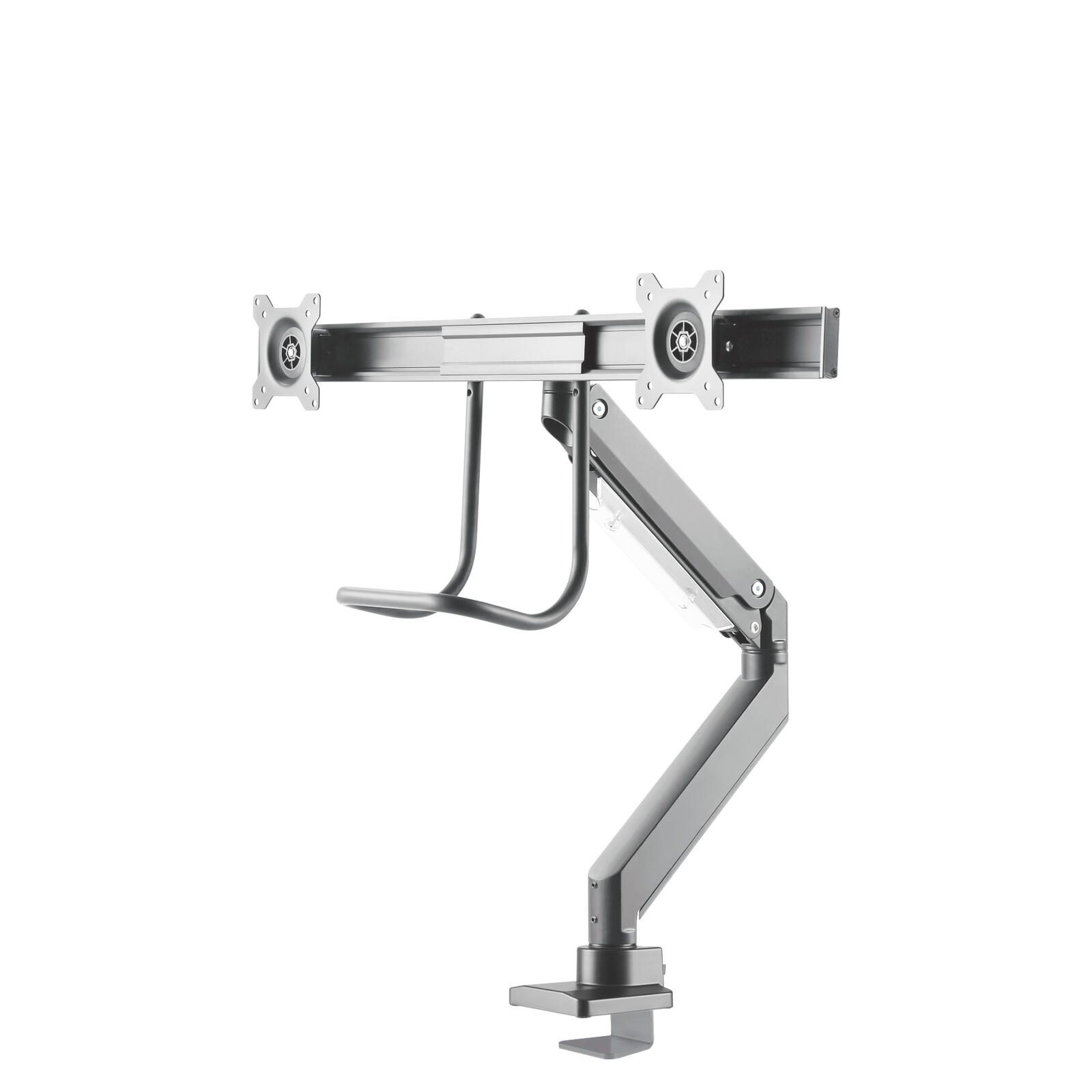 Neomounts NM-D775DXSILVER Monitor Tischhalterung