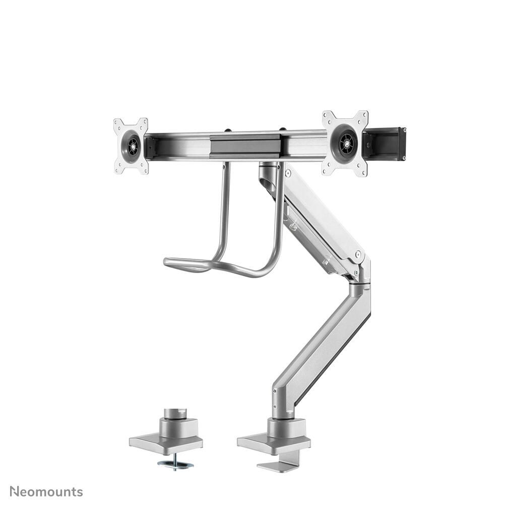 Neomounts NM-D775DXSILVER Monitor Tischhalterung