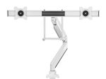 Neomounts NM-D775DXWHITE Dual Monitor Tischhalterung