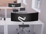 Neomounts NM-D775WHITEPLUS Monitor Tischhalterung