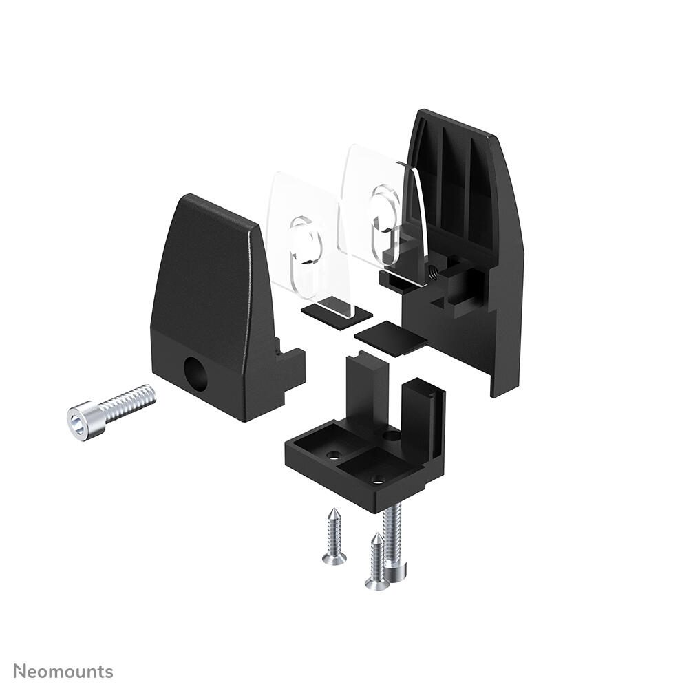 Neomounts NS-CLMP40BLACK Klemmensatz für Schreibtisch 2 Stk.