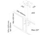 Neomounts PLASMA-C100 Deckenhalterung
