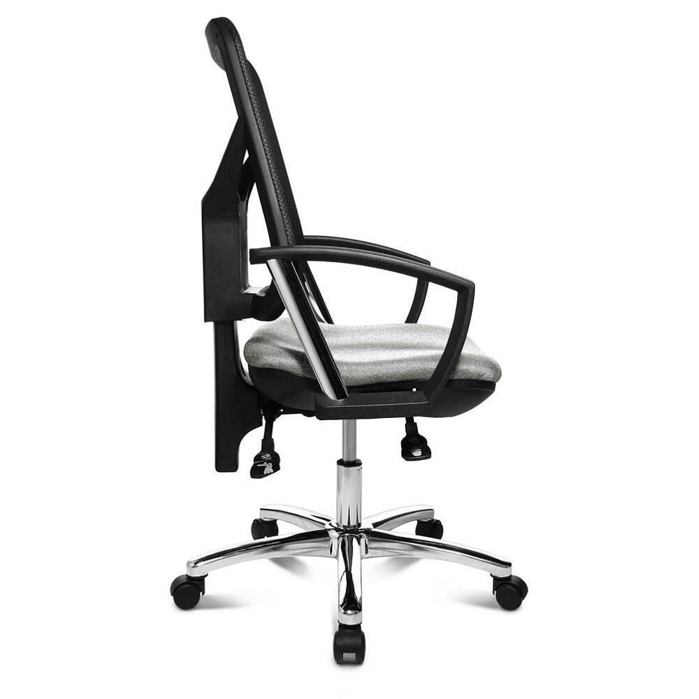 Topstar Bürostuhl Ergo Steel Net grau
