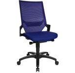 Topstar Bürostuhl Autosynchron 1 blau
