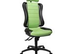 Topstar Bürostuhl Headpoint RS sw/grün, mit Kopfstütze
