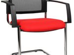 Topstar Besucherstühle BtoB 20 Netz rot