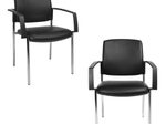 Topstar Besucherstühle BtoB 10 BB190A D10 Kunstleder schwarz