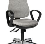 Topstar Bürostuhl Synchro Steel grau