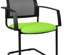 Topstar Besucherstuhl BtoB20 2er gn/sw