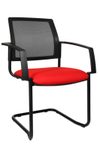 Topstar Besucherstuhl BtoB20 2er rt/sw