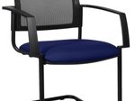 Topstar Besucherstuhl BtoB20 2er bl/sw