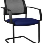 Topstar Besucherstuhl BtoB20 2er bl/sw
