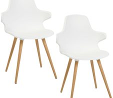 Topstar Besucherstuhl T2020 AL ws/Holz