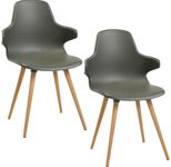 Topstar Besucherstuhl T2020 AL gr/Holz